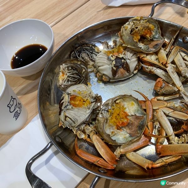 🦀食蟹好時機！盒馬鮮生海鮮午餐🤤！