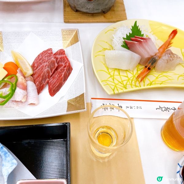 鳥取はらい溫泉♨️！鳥取和牛燒&湖景露天風呂🤤！1泊2食！