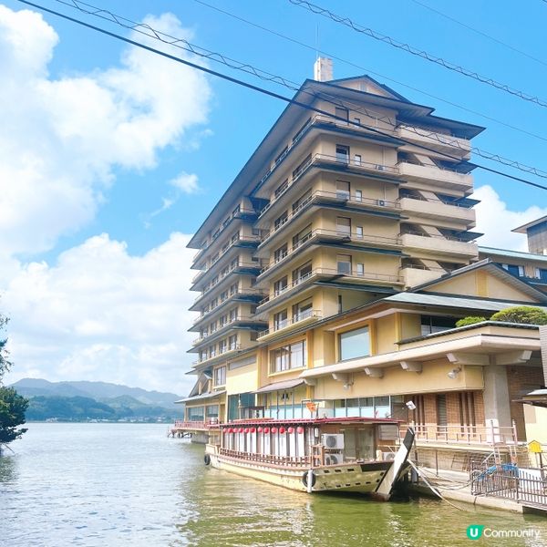 鳥取はらい溫泉♨️！鳥取和牛燒&湖景露天風呂🤤！1泊2食！