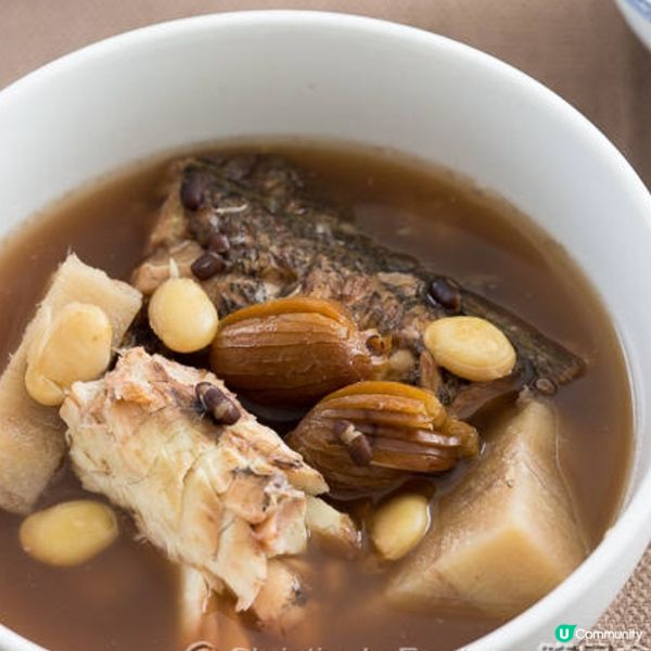 粉葛赤小豆牛鰍魚湯

