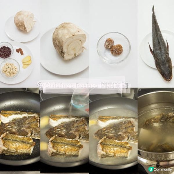 粉葛赤小豆牛鰍魚湯

