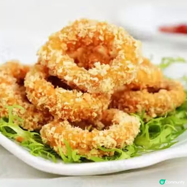 酥炸魷魚圈

