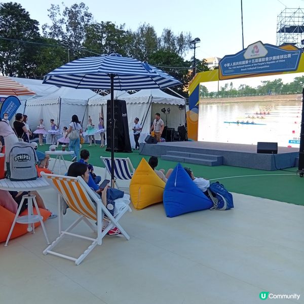 第十五屆全運會沙排開波！🏐 維園等你嚟！