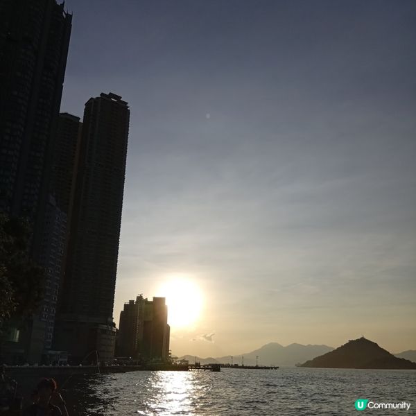 堅尼地城日落🌅！靚到爆！影相一流📸！