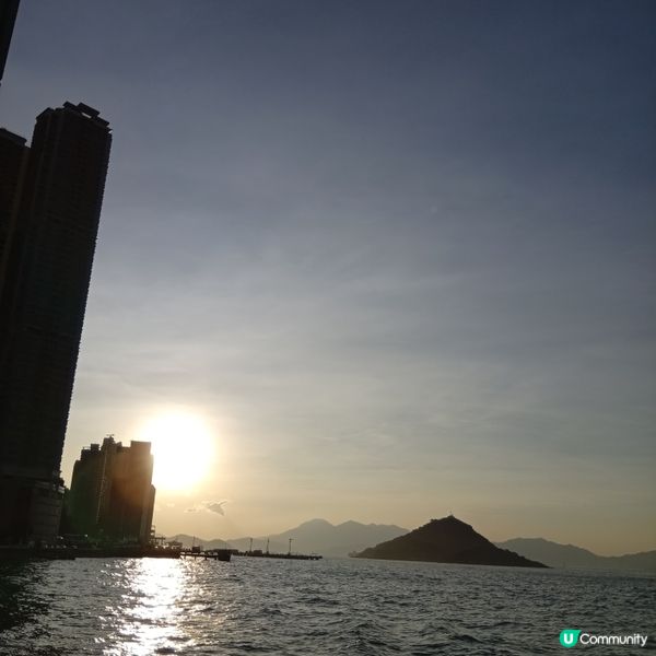  堅尼地城日落🌅！靚到爆！影相一流📸！