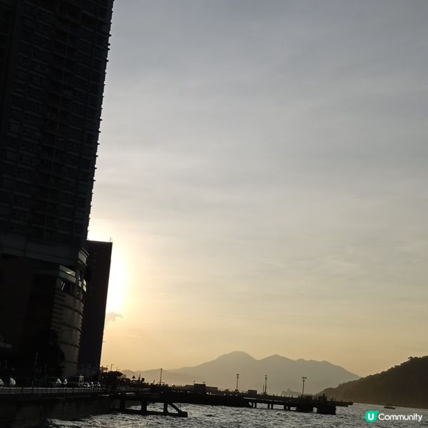  堅尼地城日落🌅！靚到爆！影相一流📸！