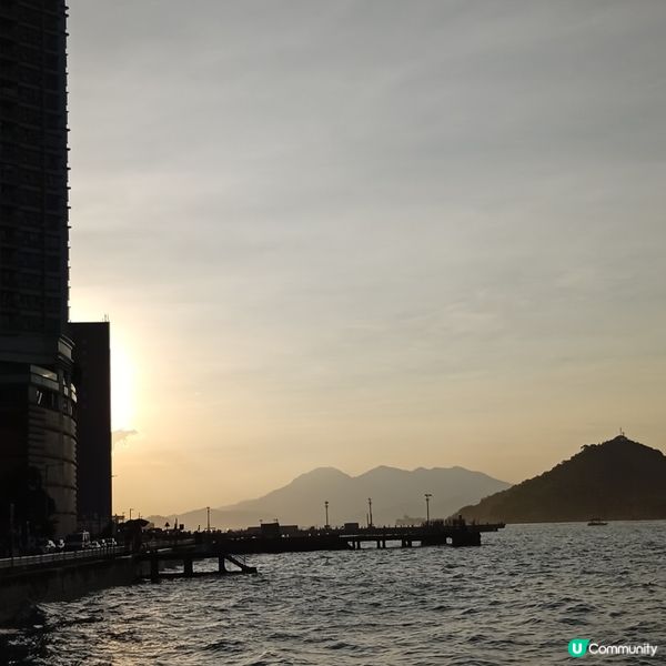  堅尼地城日落🌅！靚到爆！影相一流📸！