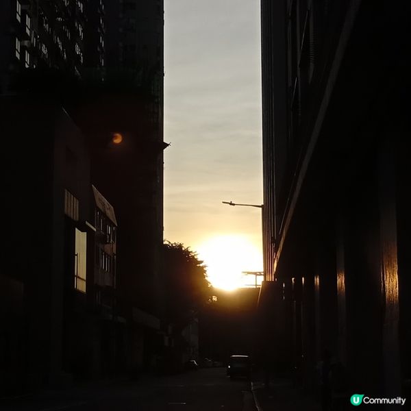  堅尼地城日落🌅！靚到爆！影相一流📸！