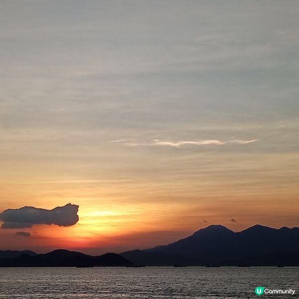  堅尼地城日落🌅！靚到爆！影相一流📸！