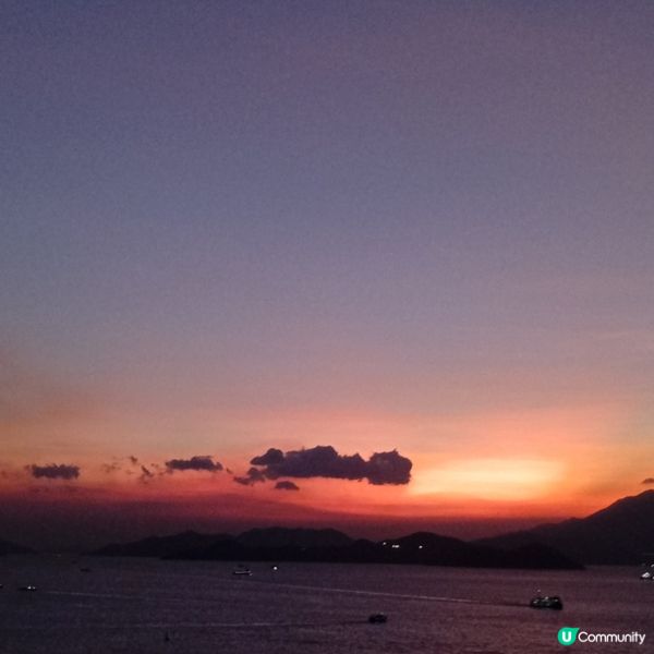  堅尼地城日落🌅！靚到爆！影相一流📸！