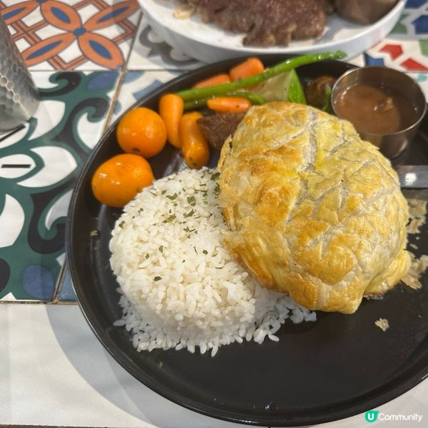 沙田圍驚喜！威靈頓牛柳😋 六點半唔洗排隊！🤤