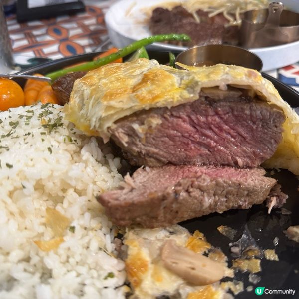 沙田圍驚喜！威靈頓牛柳😋 六點半唔洗排隊！🤤