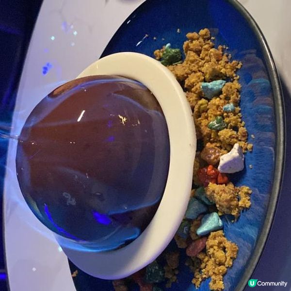 🌟浪漫星空嘆下午茶🌌🌹推介火焰朱古力流心蛋糕