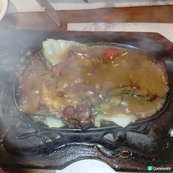 花園餐廳鐵板晚餐性價比高和惹味