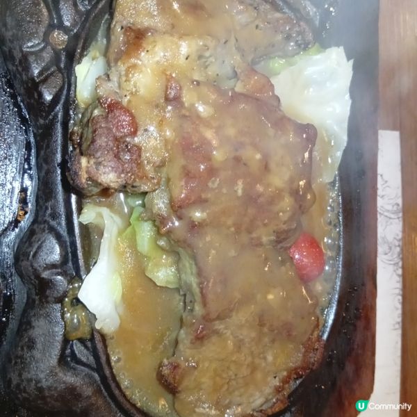 花園餐廳鐵板晚餐性價比高和惹味