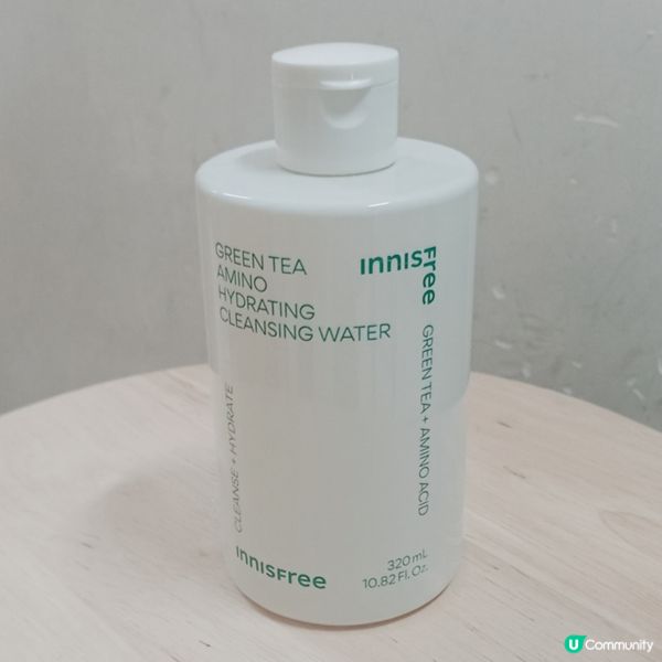 綠茶卸妝水用後感！🤩 保濕又舒服！💧