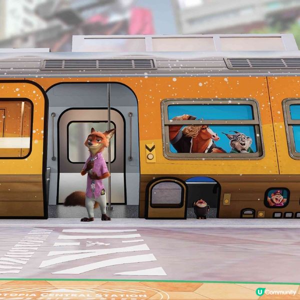 時代廣場歡慶《優獸大都會2》 多個「優獸」場景打卡位