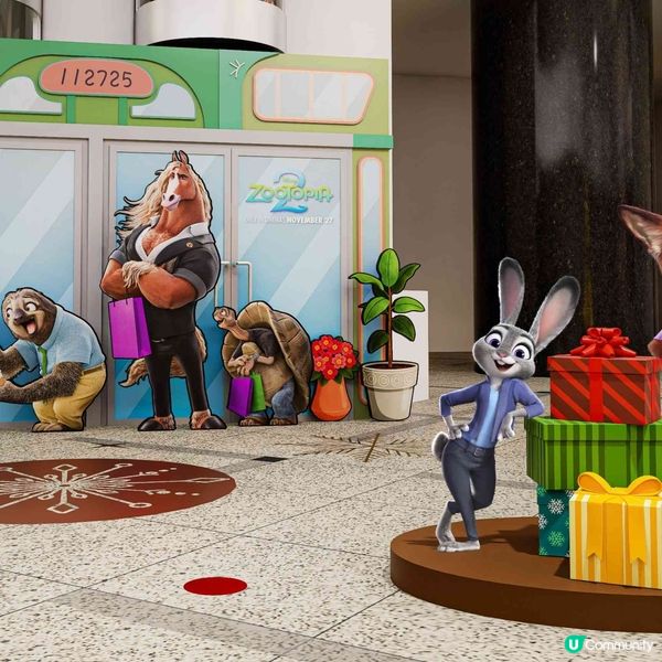 時代廣場歡慶《優獸大都會2》 多個「優獸」場景打卡位