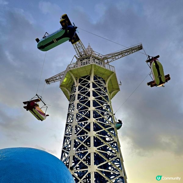 大小朋友都岩玩🤹大阪百年老字號遊樂場-生駒山上遊園地😍