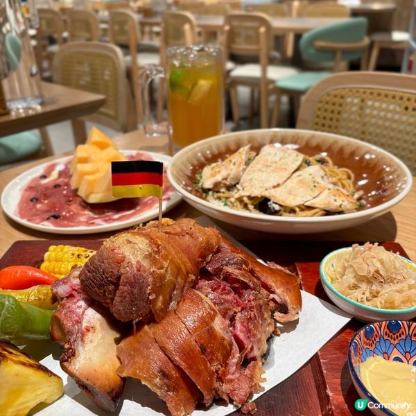 啟德•Airside cafe德國菜抵食到爆🤤豬手必點😋