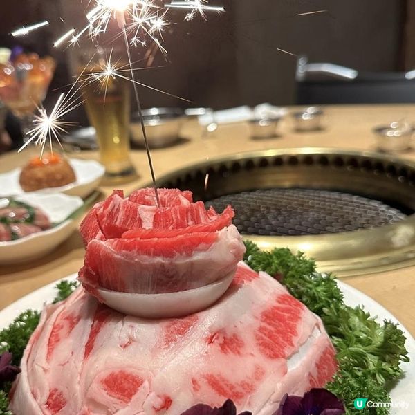 Chill住嘆露營風燒烤🍖😍閃閃發光🤩燒肉煙花蛋糕🎆🎂