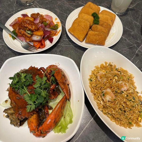 肉質飽滿💦超惹味星洲黑胡椒蟹