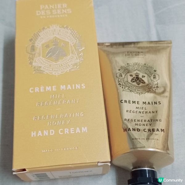 法國靚嘢到港！🍯 潤手霜推介！✨ 乾肌必備！