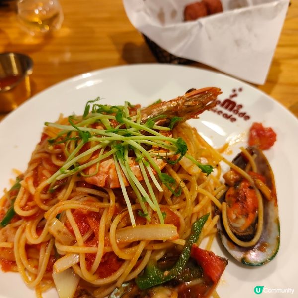 今日部屋咖啡室二人晚餐😋！