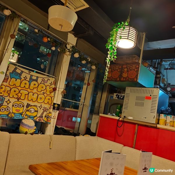 今日部屋咖啡室二人晚餐😋！