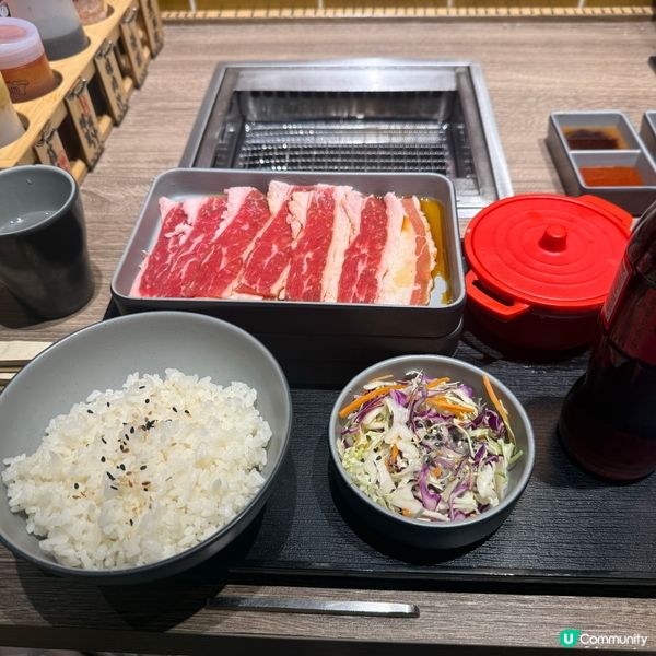 [新假期獨家優惠] 牛胸腹定食300G 套餐