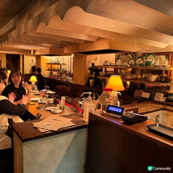 名古屋深夜cafe😇令人驚艷的蘋果批🍎☕️