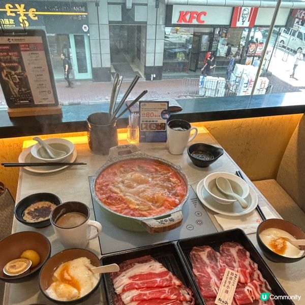 凍凍地，梗係打邊爐🍲，兩小時抵食😋