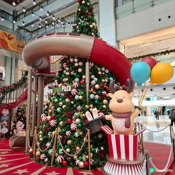 1.  沙田新城市廣場聖誕嘉年華！🎪🎄一家大細齊嚟玩！