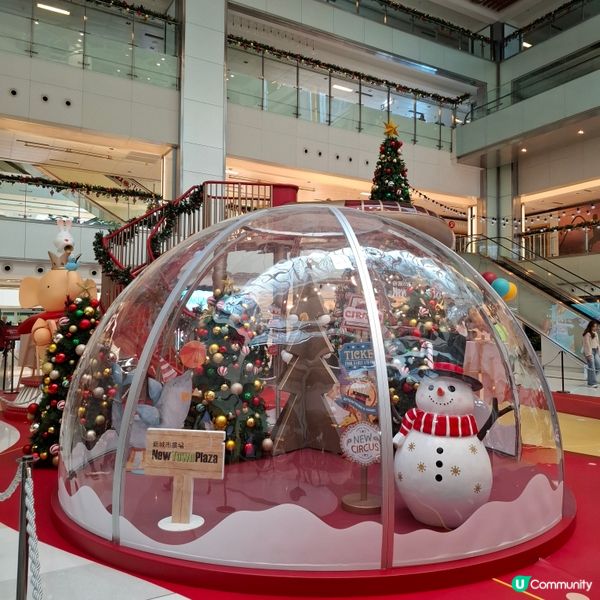 1.  沙田新城市廣場聖誕嘉年華！🎪🎄一家大細齊嚟玩！