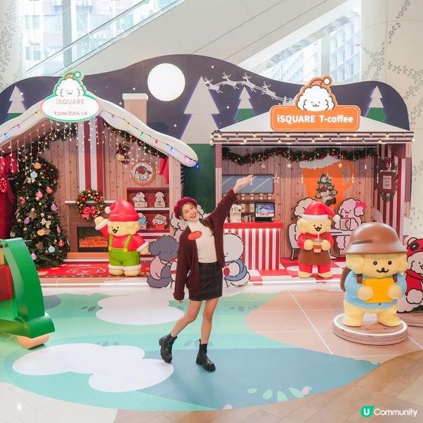 iSQUARE festival 萌犬Muck暖暖聖誕物語