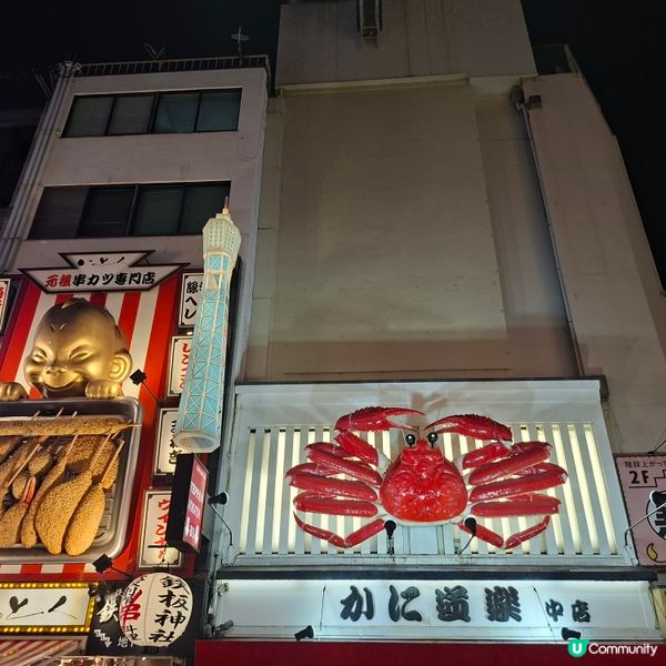 ✨️遊大阪好去處: 道頓堀必去打卡點分享💯