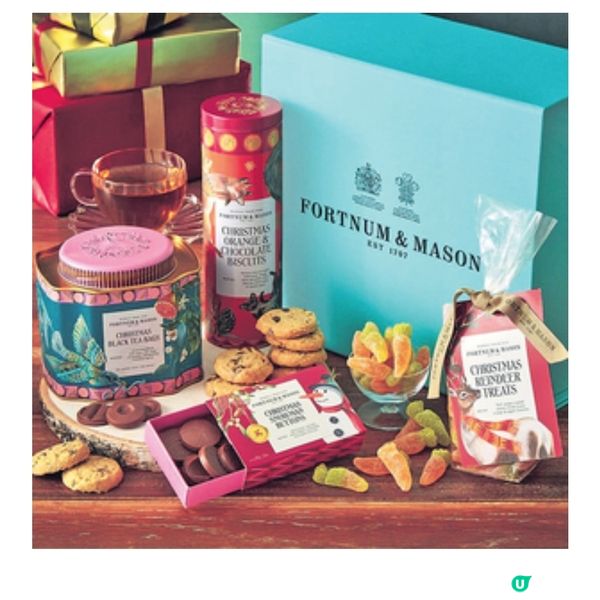 FORTNUM & MASON聖誕禮品系列豐盛美饌禮籃配倒數