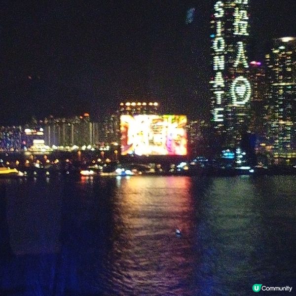今晚坐摩天輪🎡！觀賞維港夜景，真係靚到爆！🤩