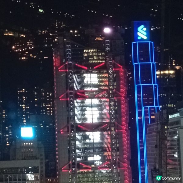 今晚坐摩天輪🎡！觀賞維港夜景，真係靚到爆！🤩