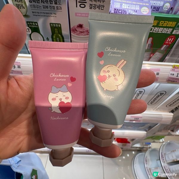 Chiikawa立體護手霜及潤唇膏💄超可愛登場😍