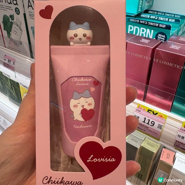 Chiikawa立體護手霜及潤唇膏💄超可愛登場😍
