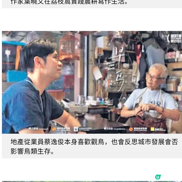 導演蔡瑞琦以《早鳥》關注自然生態 潛水教練余曉彤愛護海洋永