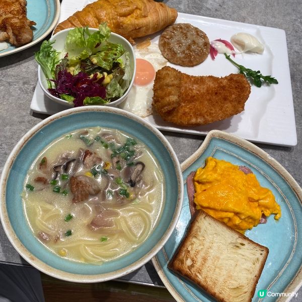 親民港式茶餐廳😋勁抵食大份早餐