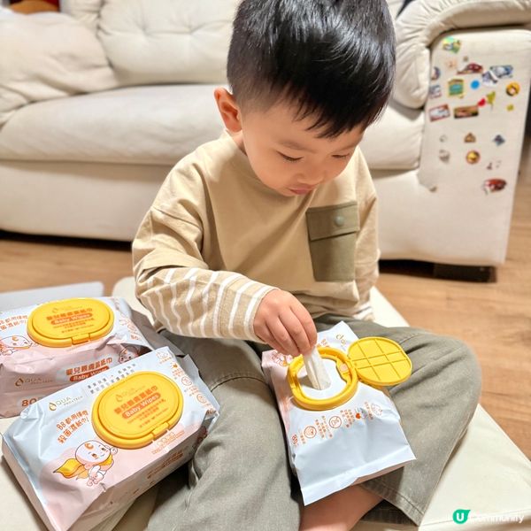 濕紙巾必備！👶🏻 仔仔抹手仔更乾淨！✨