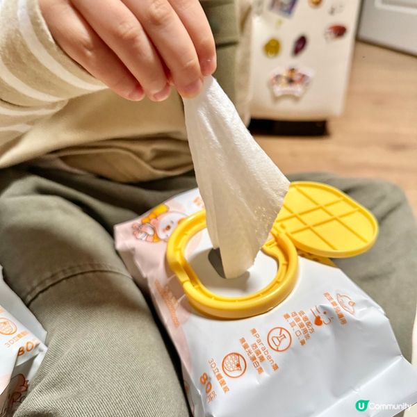 濕紙巾必備！👶🏻 仔仔抹手仔更乾淨！✨