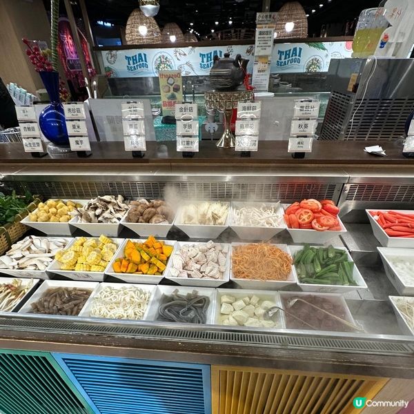 任夾活蝦🦐超多膏😍泰式高質火鍋火鍋