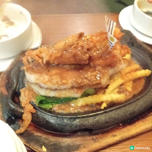 花園餐廳午餐😋！抵食過癮！🥩🍝