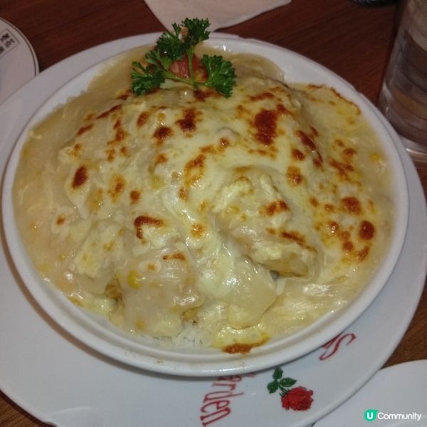 花園餐廳午餐😋！抵食過癮！🥩🍝