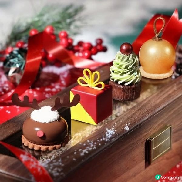 港麗酒店「聖誕甜蜜寶盒」下午茶聖誕節期間送限定版小熊