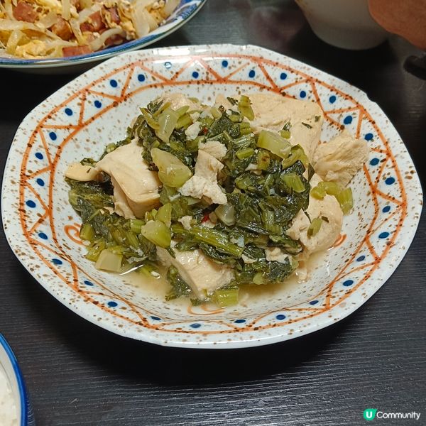 雪菜冰豆腐